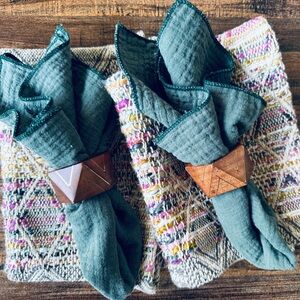 Set of 2 - Boho place setting for two